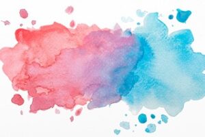 Superficie con pintura de acuarela creativa.