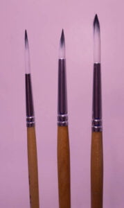 Pinceles de Detalle, Precisión o Abocetar