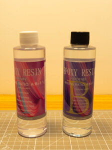 Resina epoxi, componentes A:B