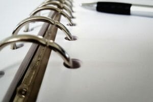 Encuadernacion con anillas